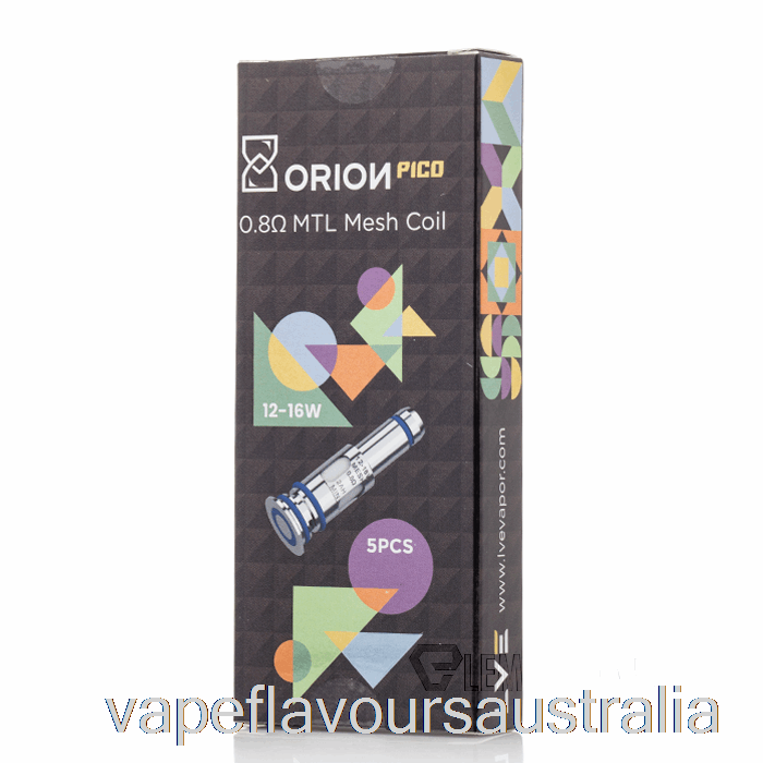 Vape Australia LVE Orion Pico Replacement Coils 0.8ohm Pico Mesh Coils